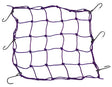 BikeMaster Stretch Net in purple with hooks for secure cargo carrying
