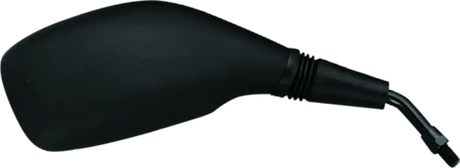 Black bikemaster supersport mirror for bikes, fits 10mm right side bike upgrade