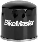 Black oil filter for BikeMaster Suzuki BM-136 motorcycle engine parts