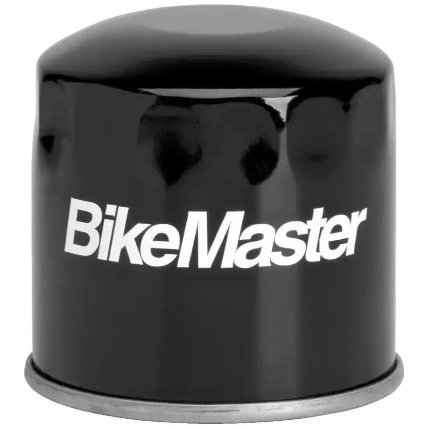 Black oil filter for BikeMaster Suzuki BM-136 motorcycle engine parts
