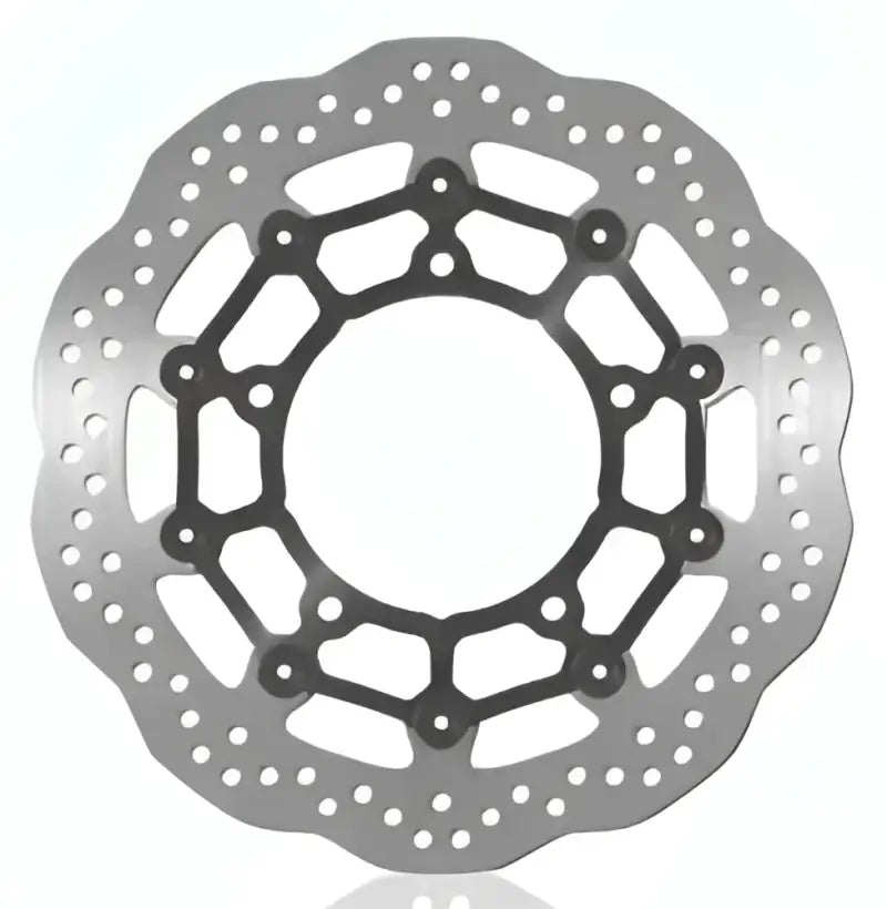 Motorcycle contour brake rotor for BikeMaster Suzuki Contour Brake Rotor - 962169