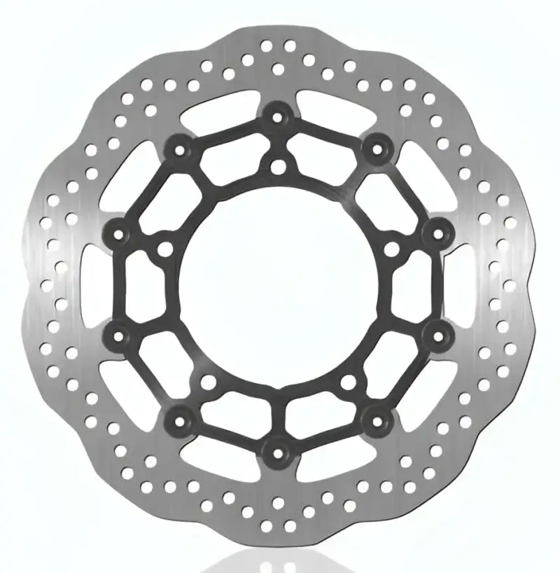 BikeMaster Suzuki Contour Brake Rotor showing a durable contour brake rotor design