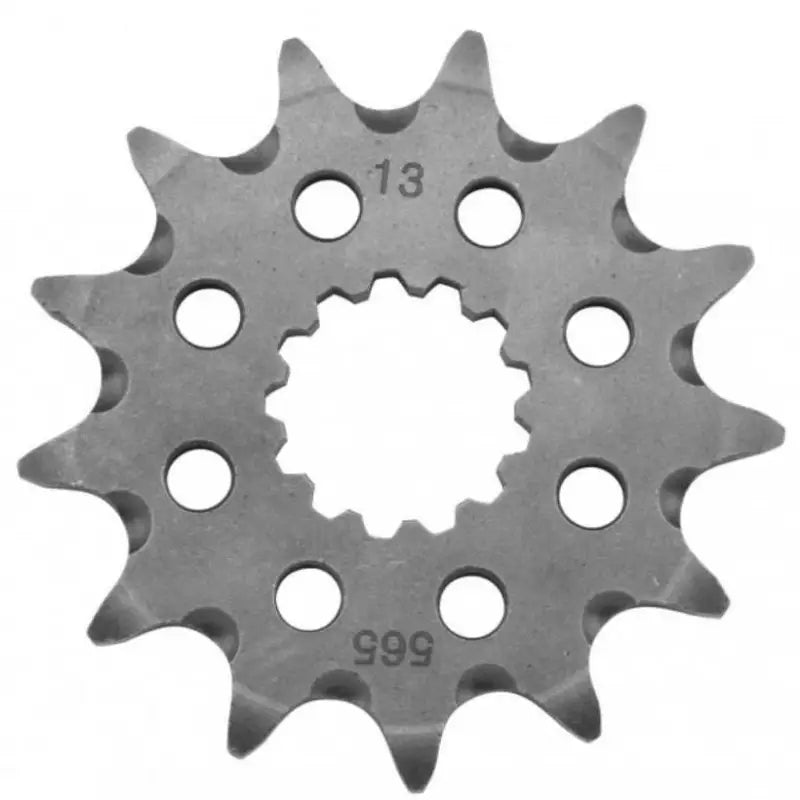 Metal sprocket with teeth and holes for bikemaster suzuki bikes to boost suzuki bike’s performance