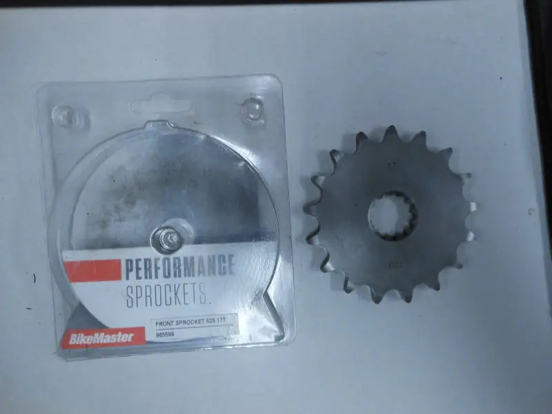 Motorcycle performance sprockets for Suzuki bikes, BikeMaster Suzuki Front Sprocket 525 17T