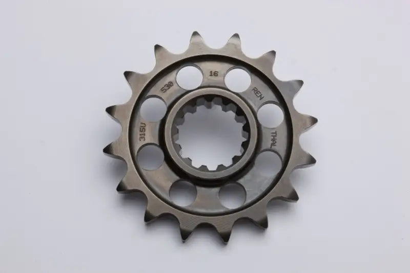 Silver metal sprocket with teeth and splined hole for Suzuki motorcycle optimal performance