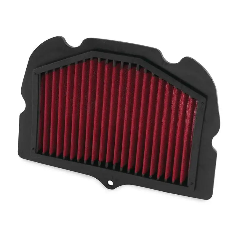 Red air filter with black frame for Suzuki GSX1300R Hayabusa bike replacement