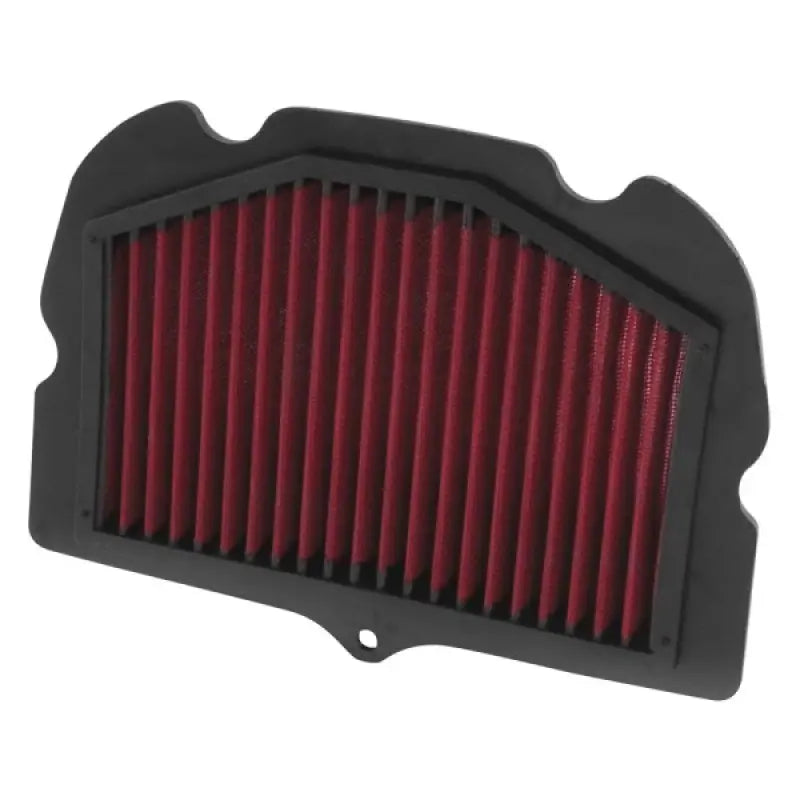 Red air filter with black frame for Suzuki GSX1300R Hayabusa bike protection
