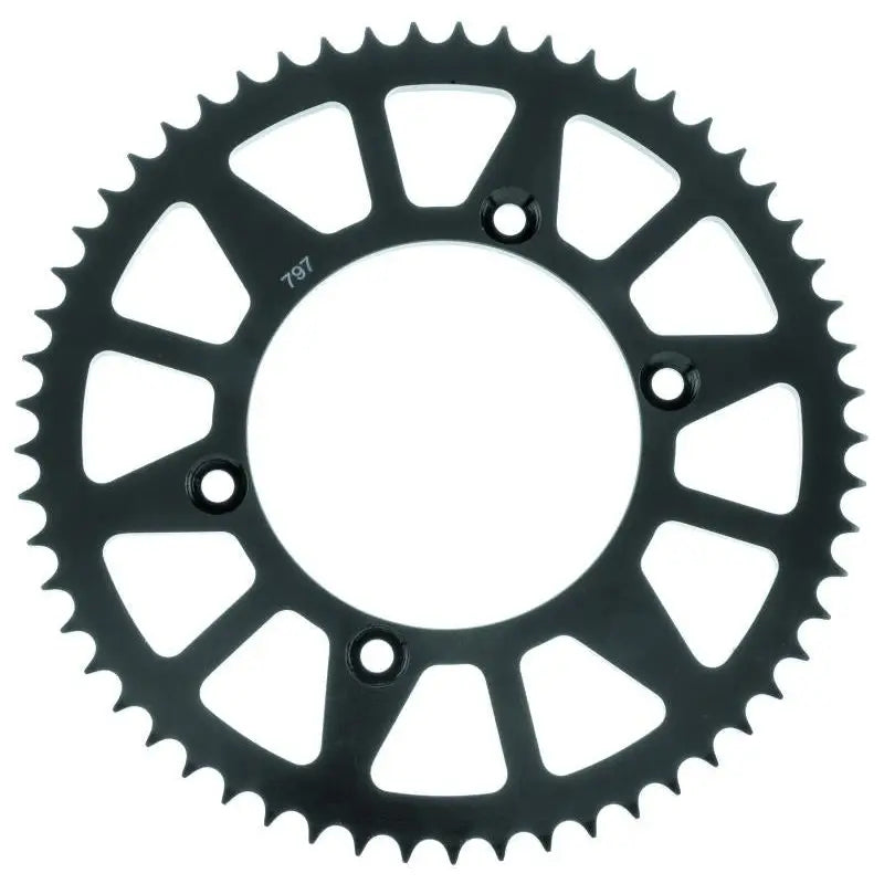 Bike Master 965054 BikeMaster Suzuki Rear Steel Sprocket 428 48T - Black - 965054