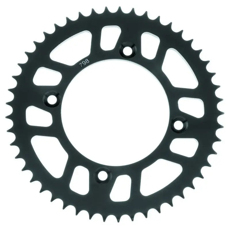 Bike Master 965732 BikeMaster Suzuki Rear Steel Sprocket 428 49T - Black - 965732