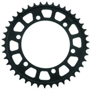 Black metal rear steel sprocket for Suzuki bikes from BikeMaster 520 42T Black