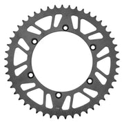 Gray metal rear steel sprocket for BikeMaster Suzuki 530 47T bike upgrade