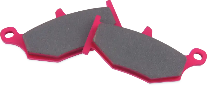 Pink and gray sintered brake pads for BikeMaster Suzuki Sintered Brake Pads 961443