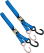 Blue bikemaster tiedown 1in straps for secure bike transport