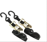 BikeMaster Tiedown 1in Rachet - Black - 100524 - Truck Bed Accessories