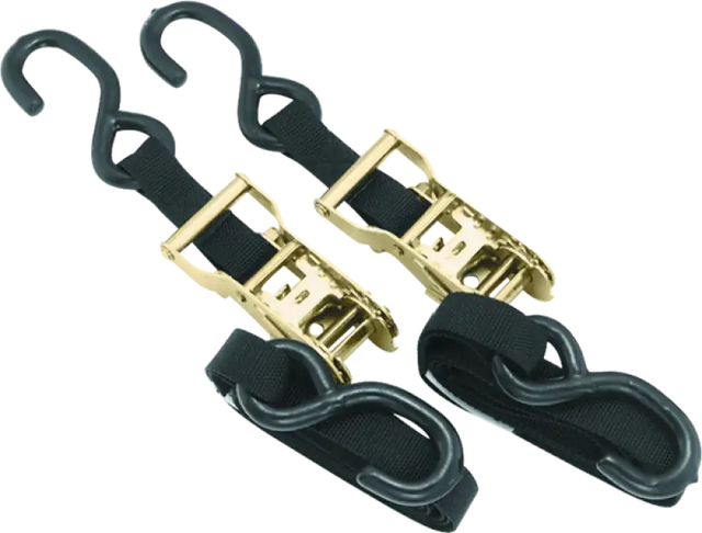 BikeMaster Tiedown 1in Rachet - Black - 100524 - Truck Bed Accessories