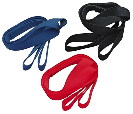 Colorful stretching straps for BikeMaster Tiedown Extension 18in black tying down gear