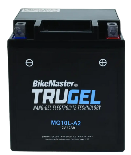 BikeMaster Trugel Battery MG10L-A2 - RV and Auto Parts