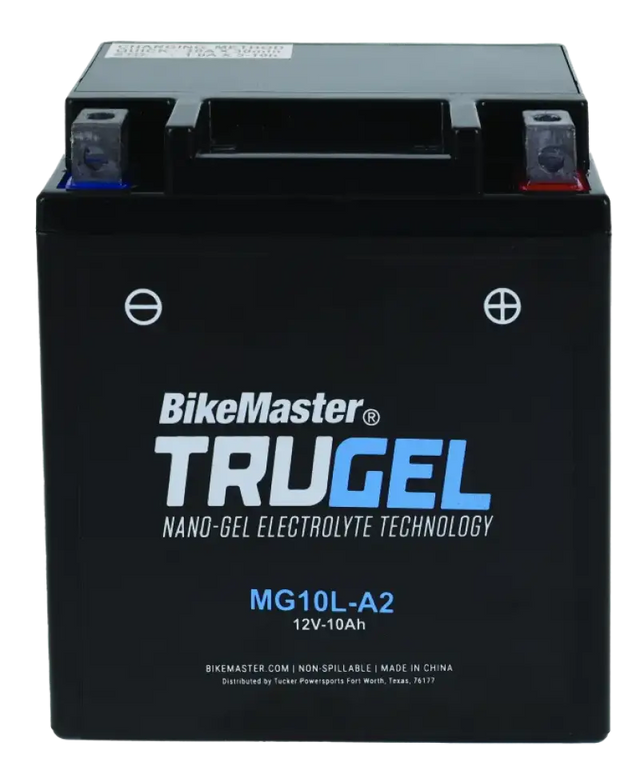BikeMaster Trugel Battery MG10L-A2 - RV and Auto Parts