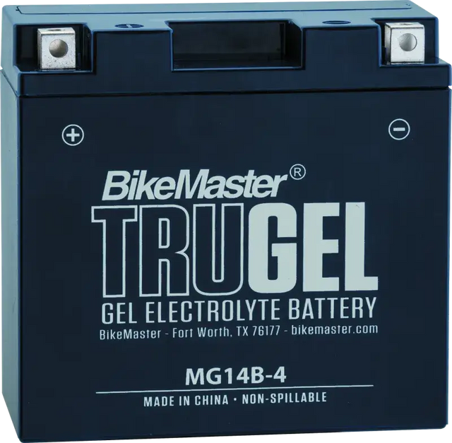 BikeMaster Trugel Battery MG14B-4 - RV and Auto Parts
