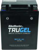 BikeMaster Trugel Battery MG14L-A2 - RV and Auto Parts