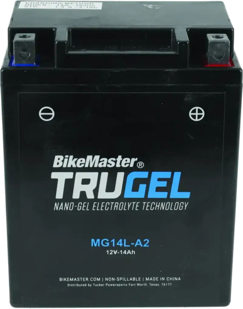 BikeMaster Trugel Battery MG14L-A2 - RV and Auto Parts