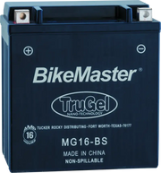 BikeMaster Trugel Battery MG16-BS - RV and Auto Parts