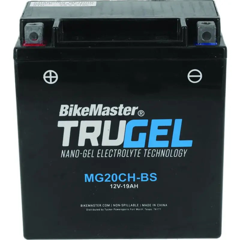 Bike Master 780536 BikeMaster Trugel Battery MG20CH-BS - 780536