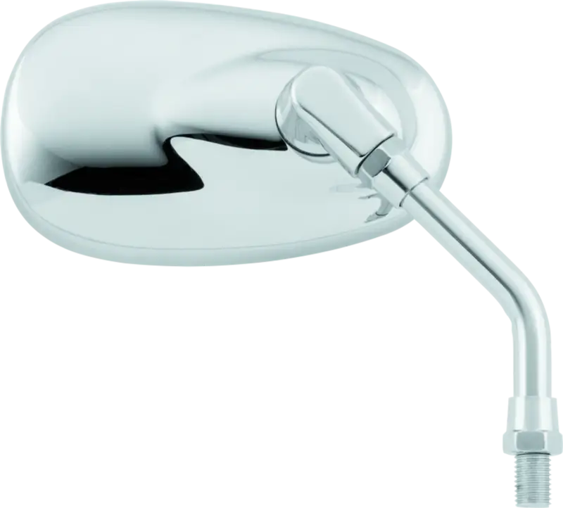 BikeMaster Universal Enduro Mirror 10mm - Each -Black - 601117 - Exterior Styling