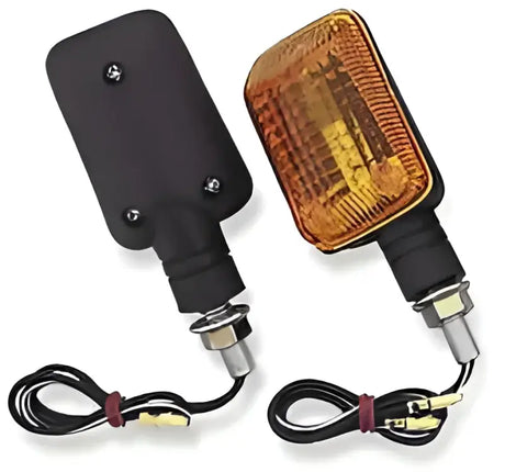 BikeMaster Universal Ministalk marker light with motorcycle turn signal lights display