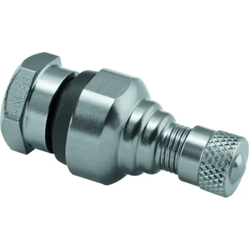 Shiny metal BikeMaster Valve Stem Aluminum 11.3mm pair titanium for bikes