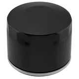 Black cylindrical oil filter for BikeMaster Yamaha BM-142 bike by Bikemaster Yamaha