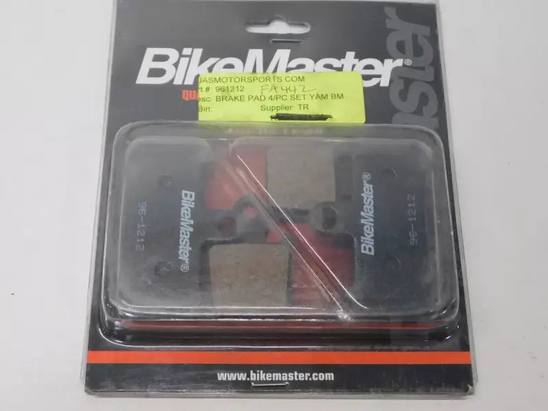 BikeMaster Yamaha Brake Pads set for Yamaha bikes, high-quality brake pads replacement