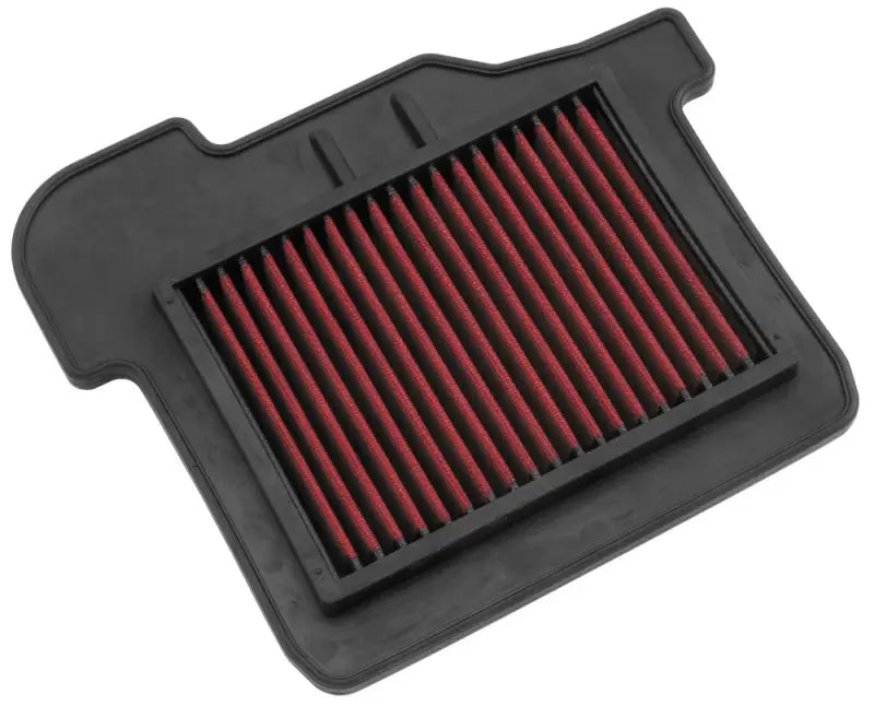 Red and black air filter for Yamaha FJ-09 to boost yamaha fj-09’s performance