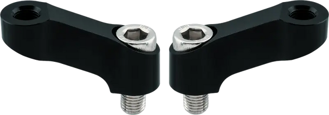 BikeMaster Yamaha Mirror Extension 10mm Pair - Black - BikeMaster