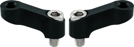 BikeMaster Yamaha Mirror Extension 10mm Pair - Black - BikeMaster