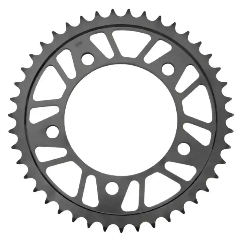 BikeMaster Yamaha rear steel sprocket 420 32T in black showing rear steel sprocket