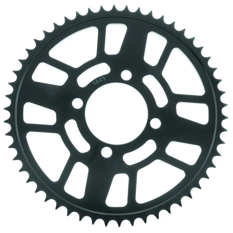 Bike Master 965086 BikeMaster Yamaha Rear Steel Sprocket 428 49T - Black - 965086