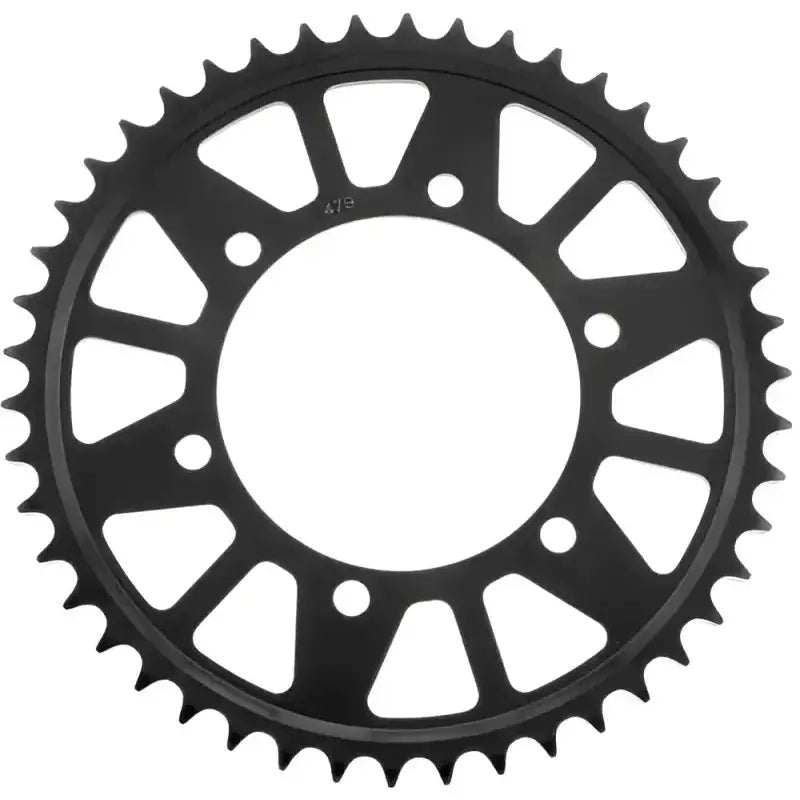 Black metal steel sprocket for Yamaha rear steel sprocket bike upgrade