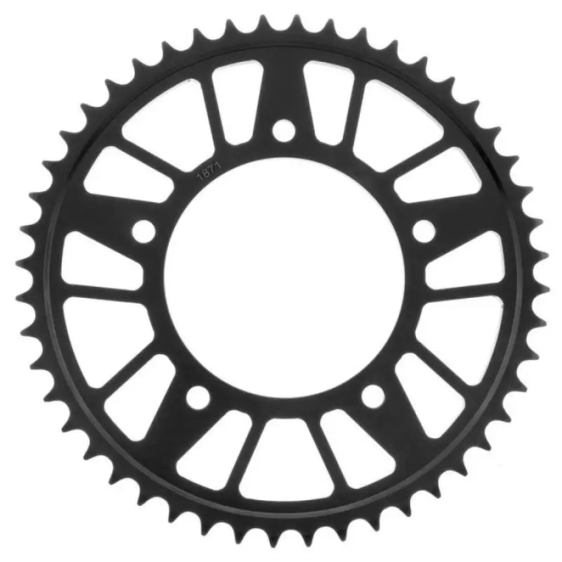 Black rear steel sprocket with teeth for BikeMaster Yamaha 530 48T bike upgrade