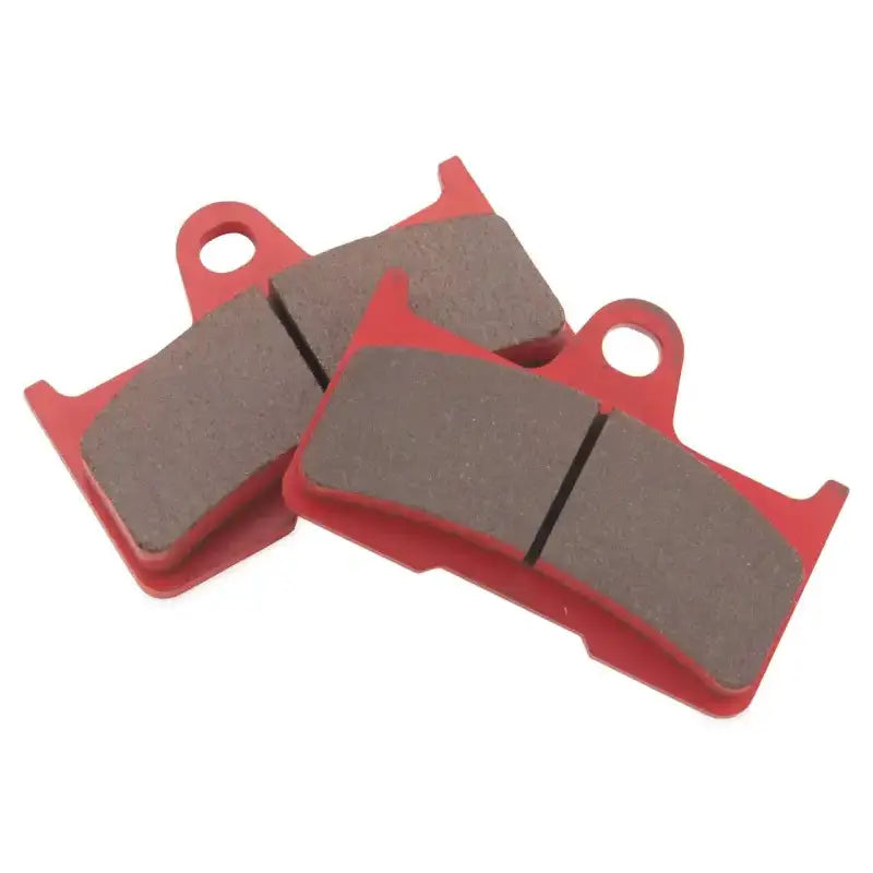 Red Brake Pads for BikeMaster Yamaha Sintered Brake Pads - 961571, durable sintered brake