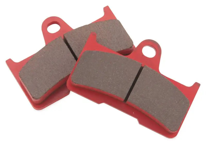 Red Brake Pads for BikeMaster Yamaha Sintered Brake Pads - 961571, durable sintered brake
