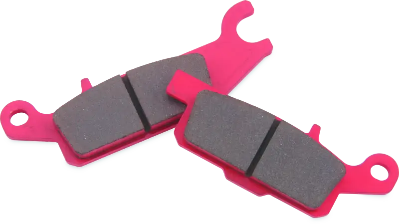 Pink BikeMaster Yamaha Sintered Brake Pads for better brake pads and sintered brake performance