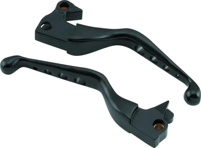 Bikers Choice 04-13 XL Black Holed Lever Set - RV and Auto Parts