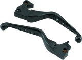 Bikers Choice 04-13 XL Black Holed Lever Set - RV and Auto Parts