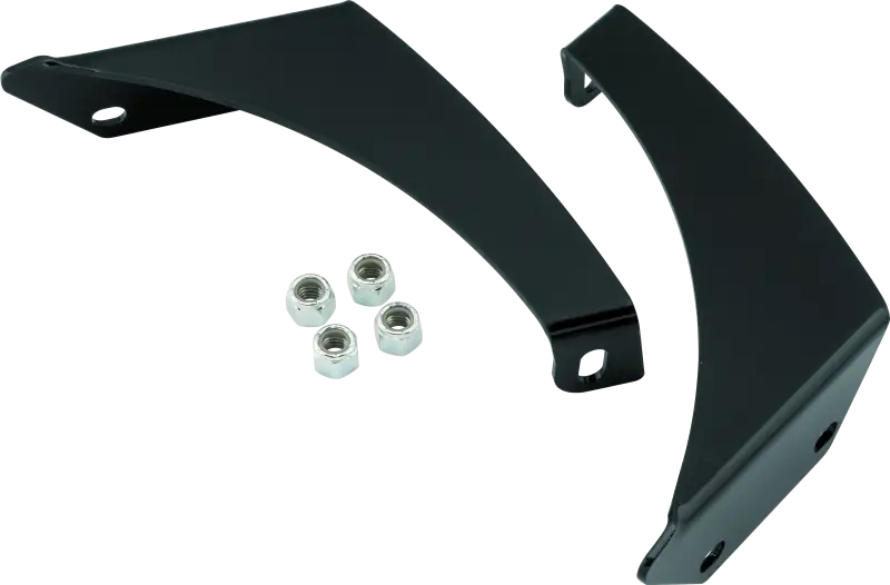 Bikers Choice 04-Up Road Glide Black Hidden Fairing Supports - Bikers Choice