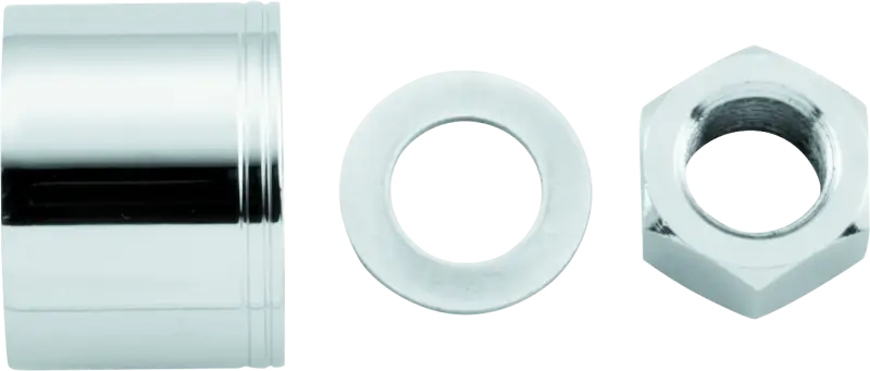 Bikers Choice 07-17 FXST FXSB Chrome Axle Kit Replaces H-D 41547-04 12 3/4 Inch - Bikers Choice