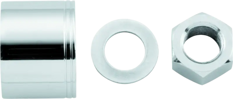 Bikers Choice 07-17 FXST FXSB Chrome Axle Kit Replaces H-D 41547-04 12 3/4 Inch - Bikers Choice