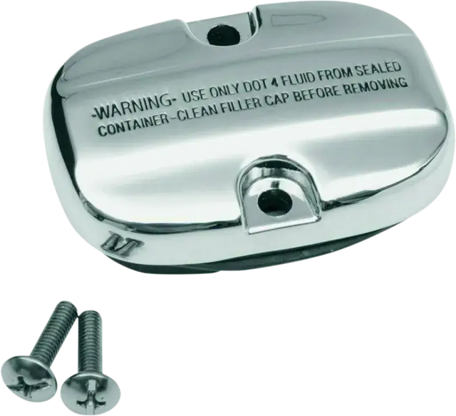 Bikers Choice 08-Up Touring Chrome Master Cylinder Cover - RV and Auto Parts