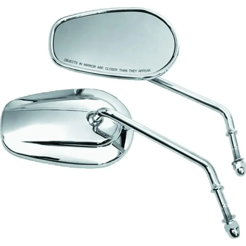 Bikers Choice 482006 Bikers Choice Tapered Long Stem Mirrors Chr - 482006