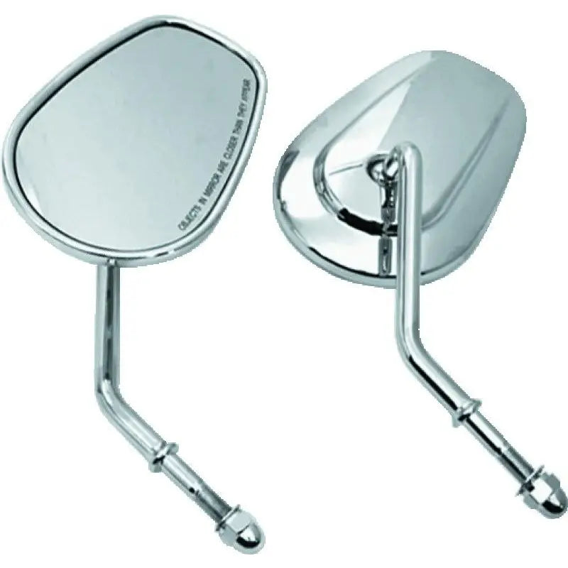 Bikers Choice 482008 Bikers Choice Tapered Short Stem Mirrors Chr - 482008